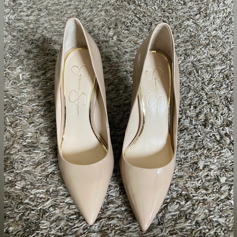 Jessica Simpson Nude Calexico Heels